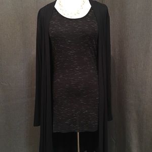 NWT light weight black cardigan